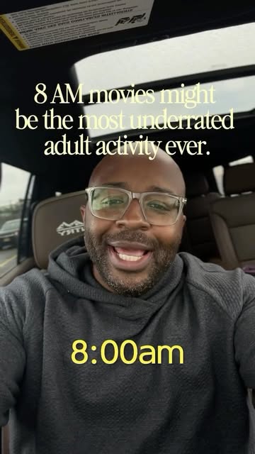 Quick tip: 8 AM movies are ELITE. No crowds. Go by yourself. Enjoy the peace. And when it’s over… you still have your...