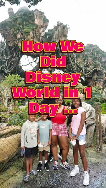 Disney World in ONE day… because why not? 😅🏃🏾‍♂️✨ Animal Kingdom ➡️ Epcot ➡️ Magic Kingdom (Thanksgiving dinner 🦃...