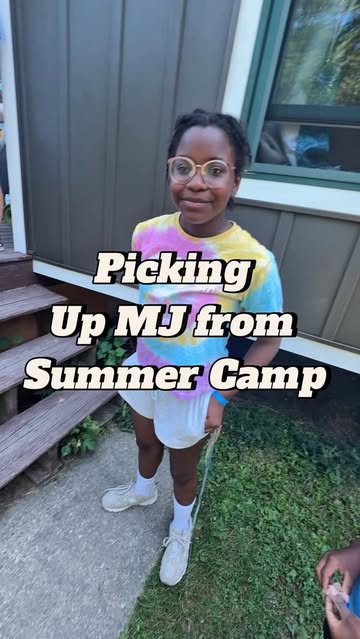 The hardest goodbye… turned into the happiest pickup. ❤️ Summer camp was a win. She had the time of her life… until s...
