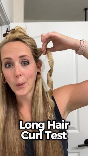 I wasn’t sure an automatic curler could handle this much hair… 👀 The @tymo_fashiontech CurlPro Plus wraps each secti...