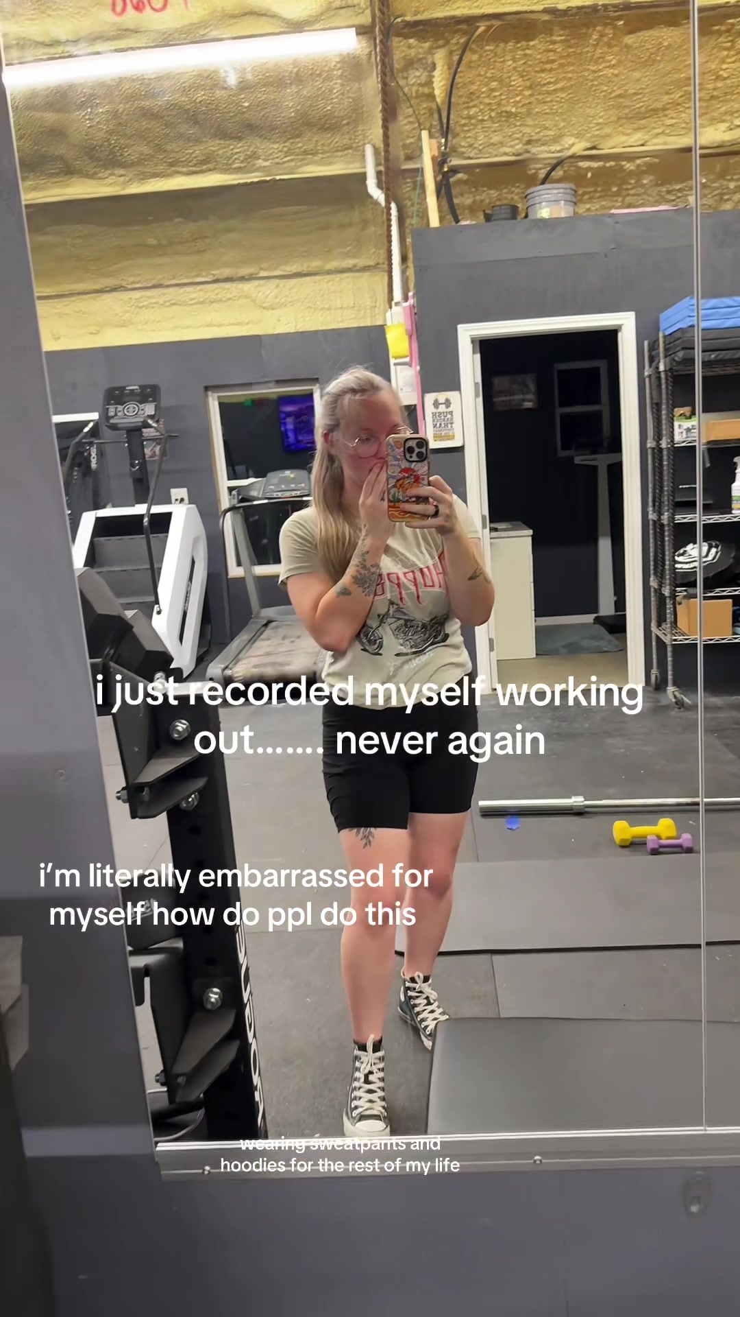 i watched it back and why do i look like that why do i look so different in the camera vs in the mirror 💀 bye #embar...