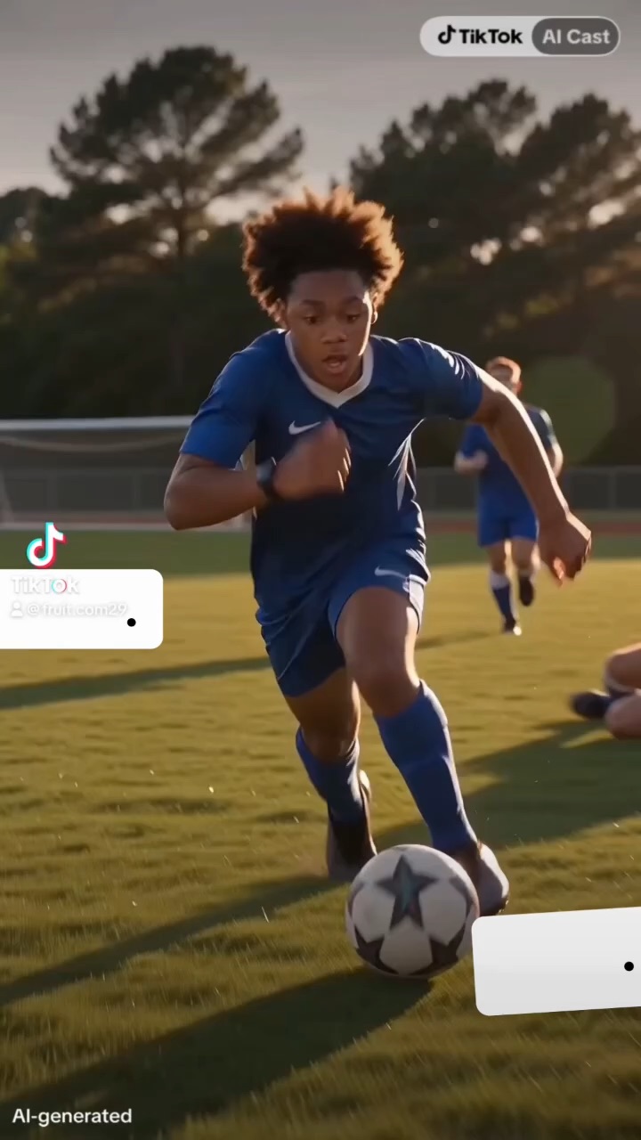 Playin soccer