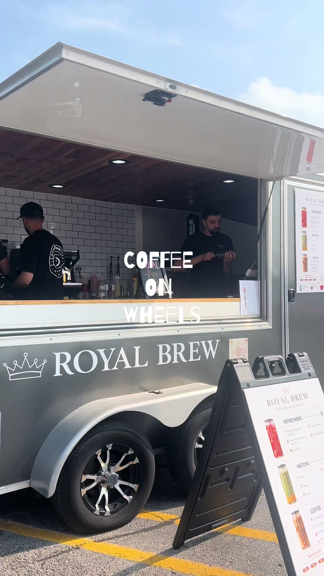 Took a trip @Royal Brew #coffee #smallbusiness #latte #ohio #michigan