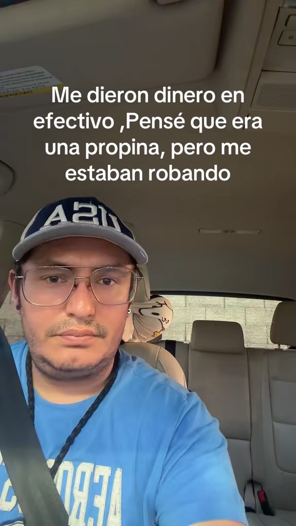 Me dieron dinero pero era un robo