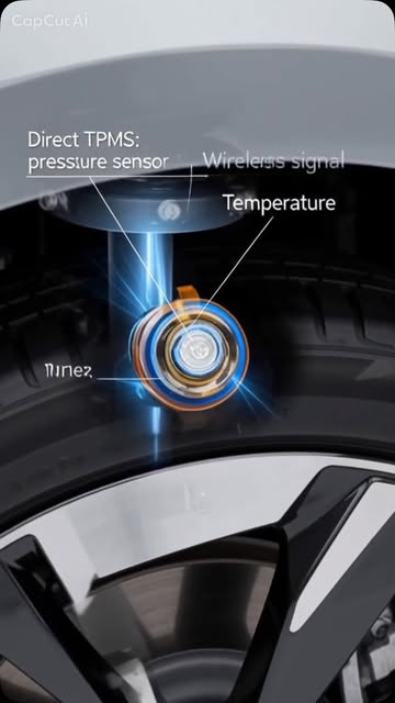 TPS(Tire Pressure Sensors) Explained #viralai