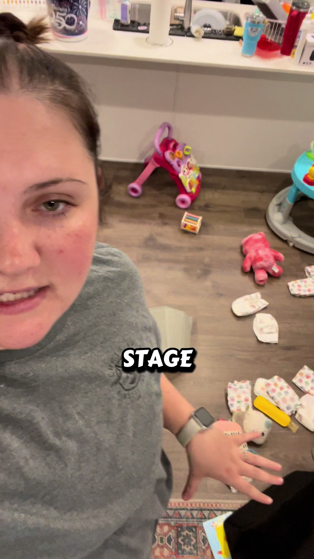 If only cleaning was actully under 1 minute… #cleaningtiktok #sahmlife #momtok #wfhm #teamwork