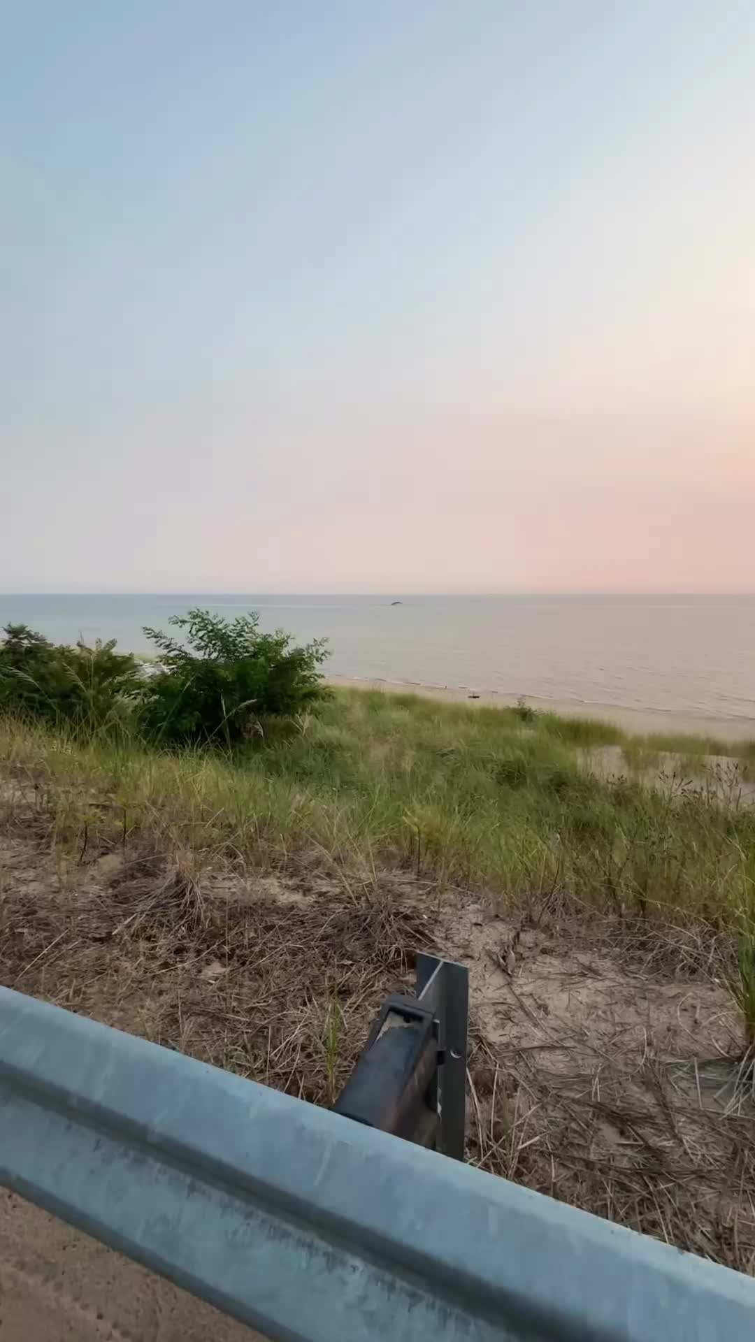 Grand haven is so pretty 🥹#sunset #grandhaven