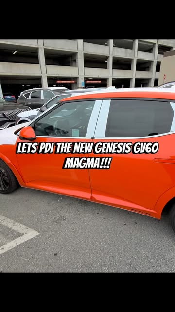 This car looks really nice, great color scheme, comfortable to sit in, fun to drive, @genesis_worldwide @genesis_usa...