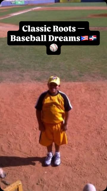 Ese nene no sabía que la pelota lo llevaría tan lejos de casa. 🥹⚾️ De San Juan a Bluefield. Con sangre boricua y dom...