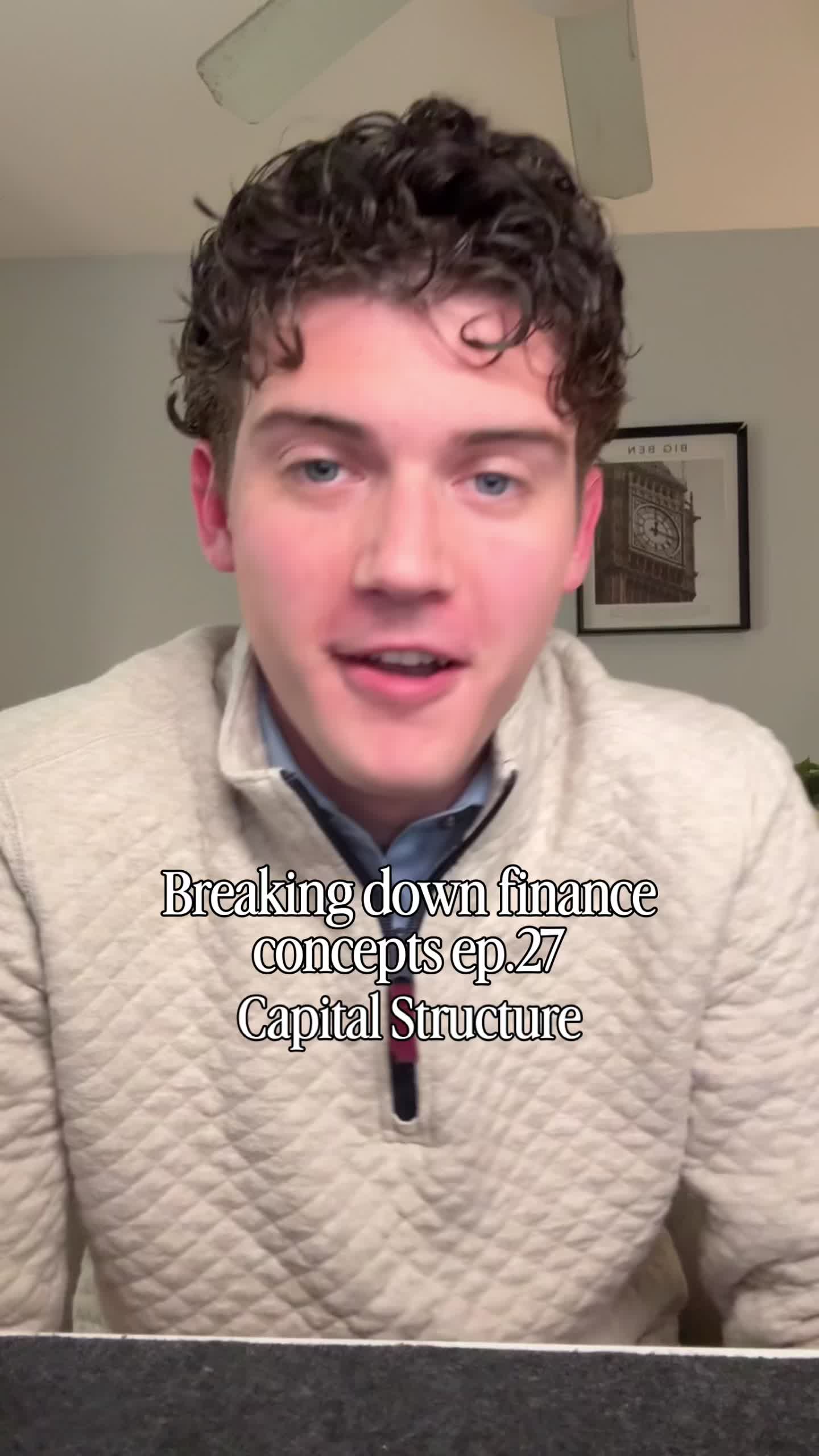 Capital Structure #financestudent #youngprofessional #collegestudent #twenties