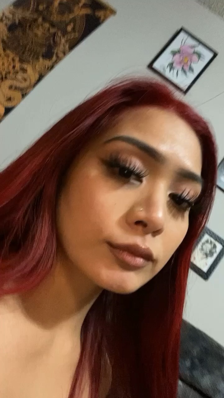 When you have a fresh hair color💋