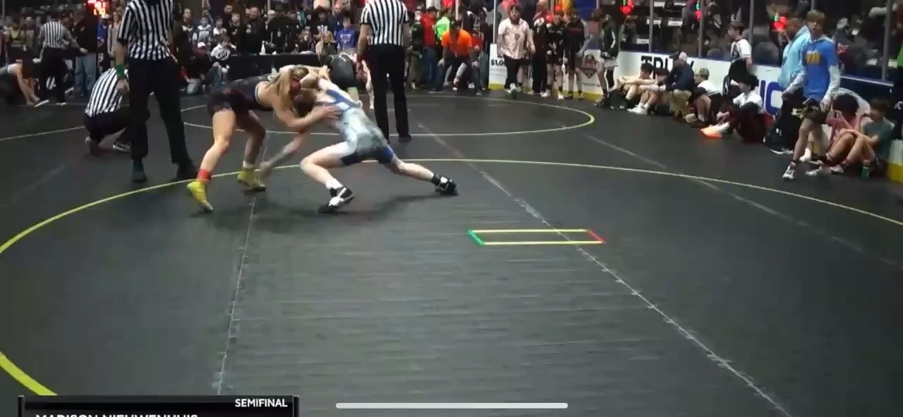 wrestling clip