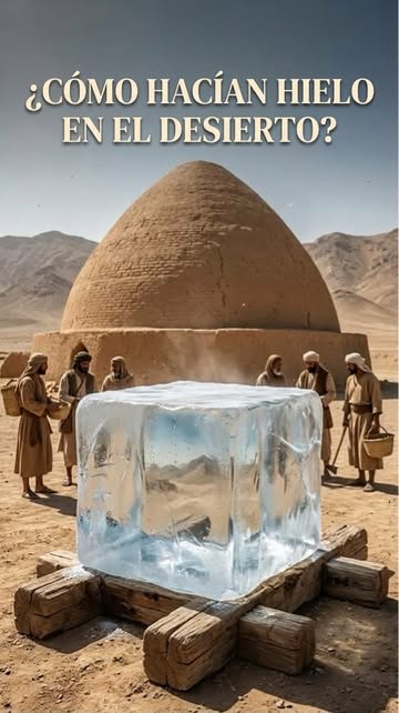 ¿Cómo podían los antiguos persas producir hielo en una tierra donde el verano podía ser extremadamente caluroso y sin...
