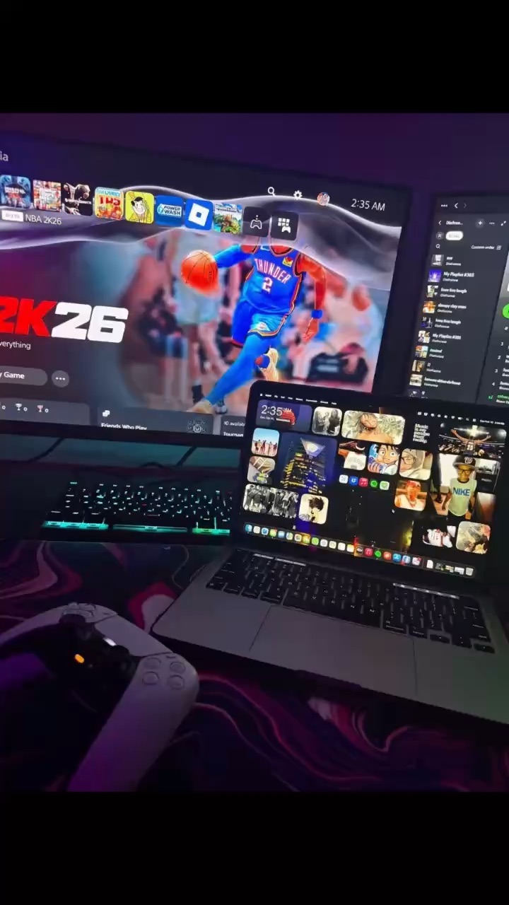 I was playing 2k26