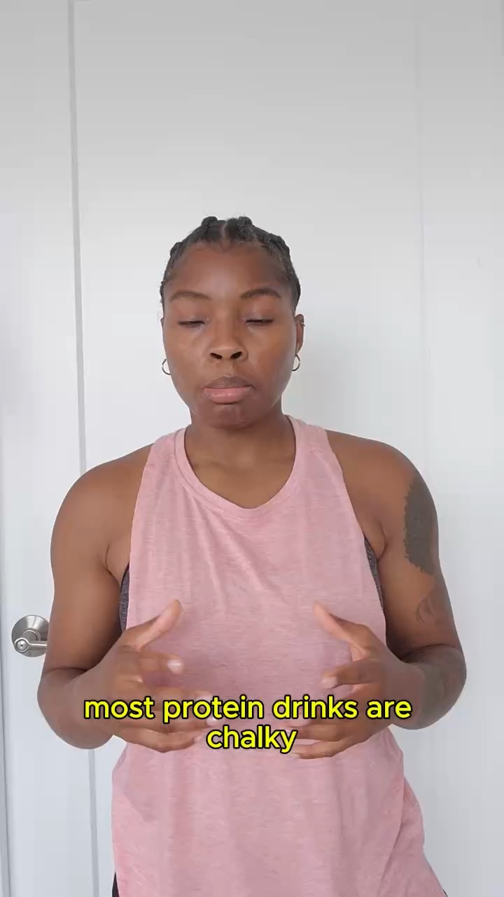 Protein shake testimonial