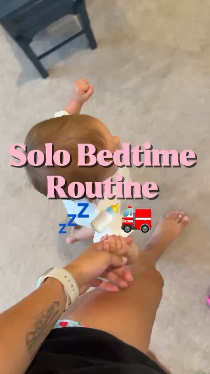 Solo Toddler Bedtime Routine