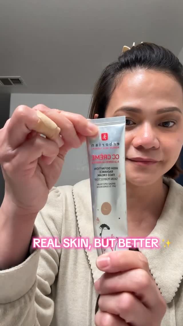 The only base I’m wearing in 2026. Erborian CC Cream > Everything else. It’s giving “I drank my water and slept 8 hou...