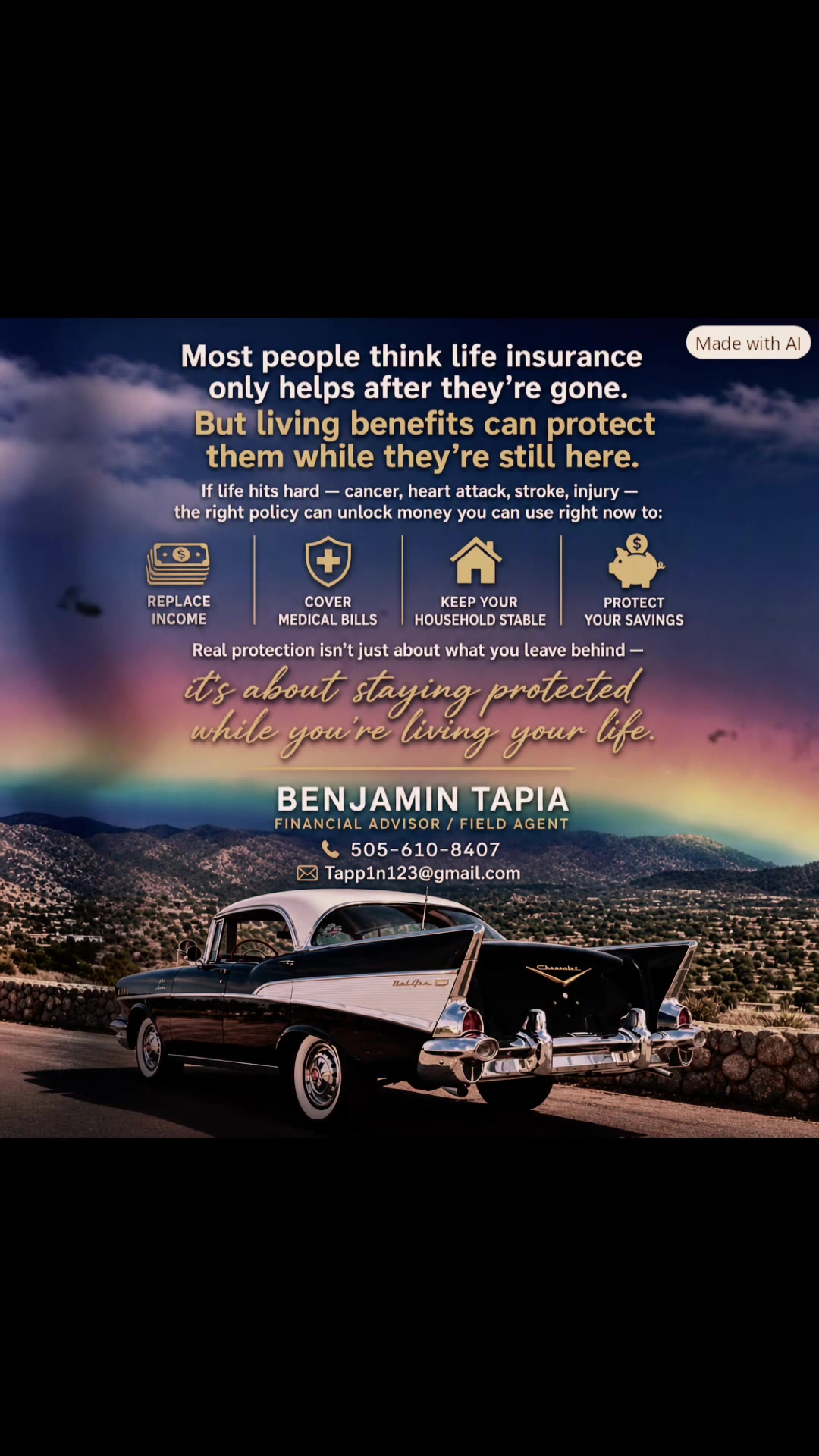 Most people think life insurance only helps after they’re gone. But living benefits can protect them while they’re st...