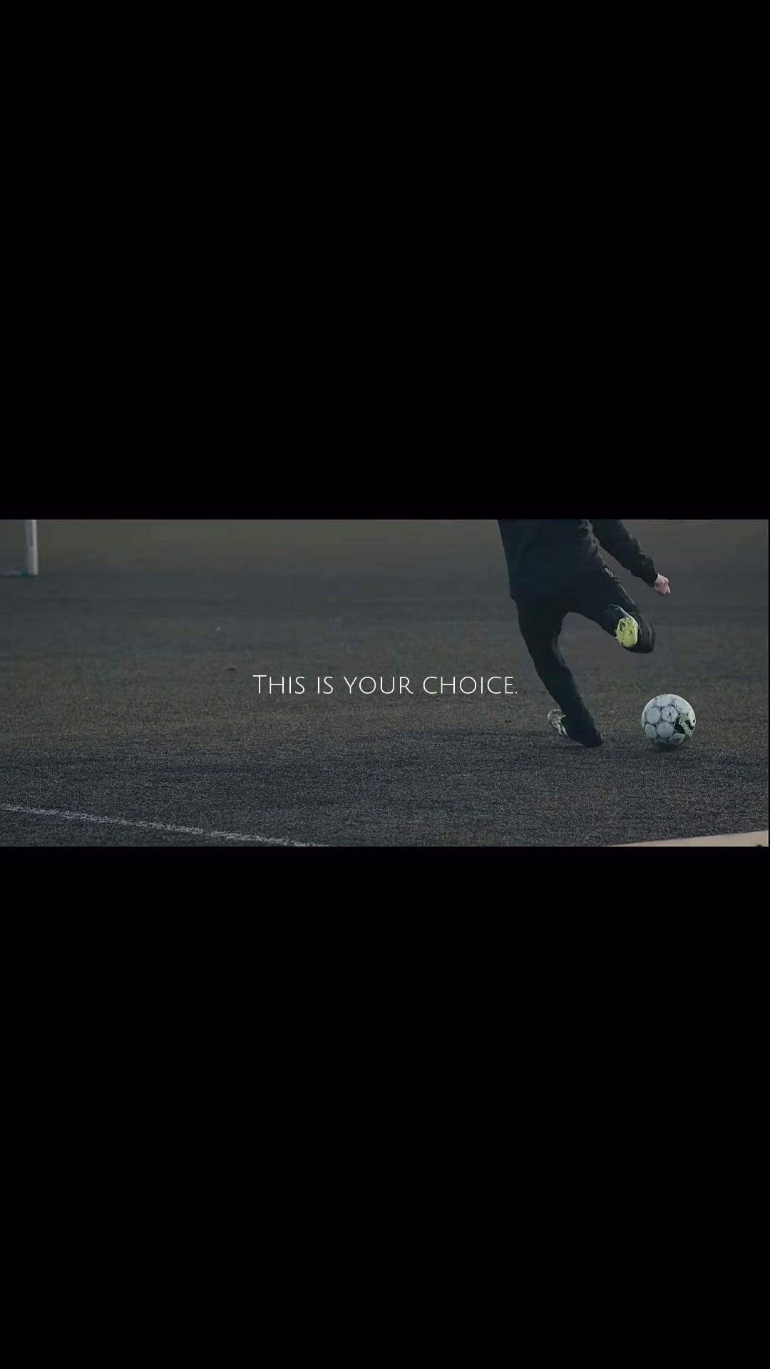 This is your choice. #motivation #football #keepitreal #realballerz #footballtiktok #footballvideo #foryoupage #fyp #...