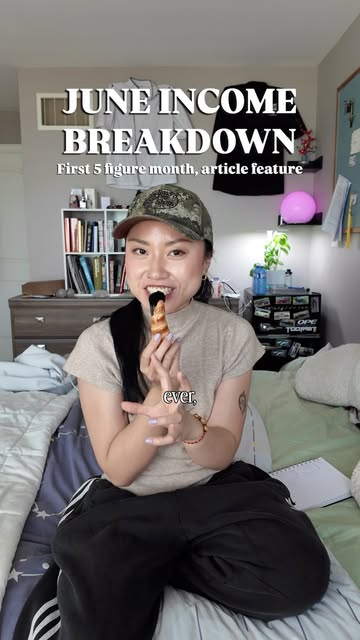 June was my highest earning month EVER!! 🤩 i’m breaking everything down so you can see where it all came from! i’m S...