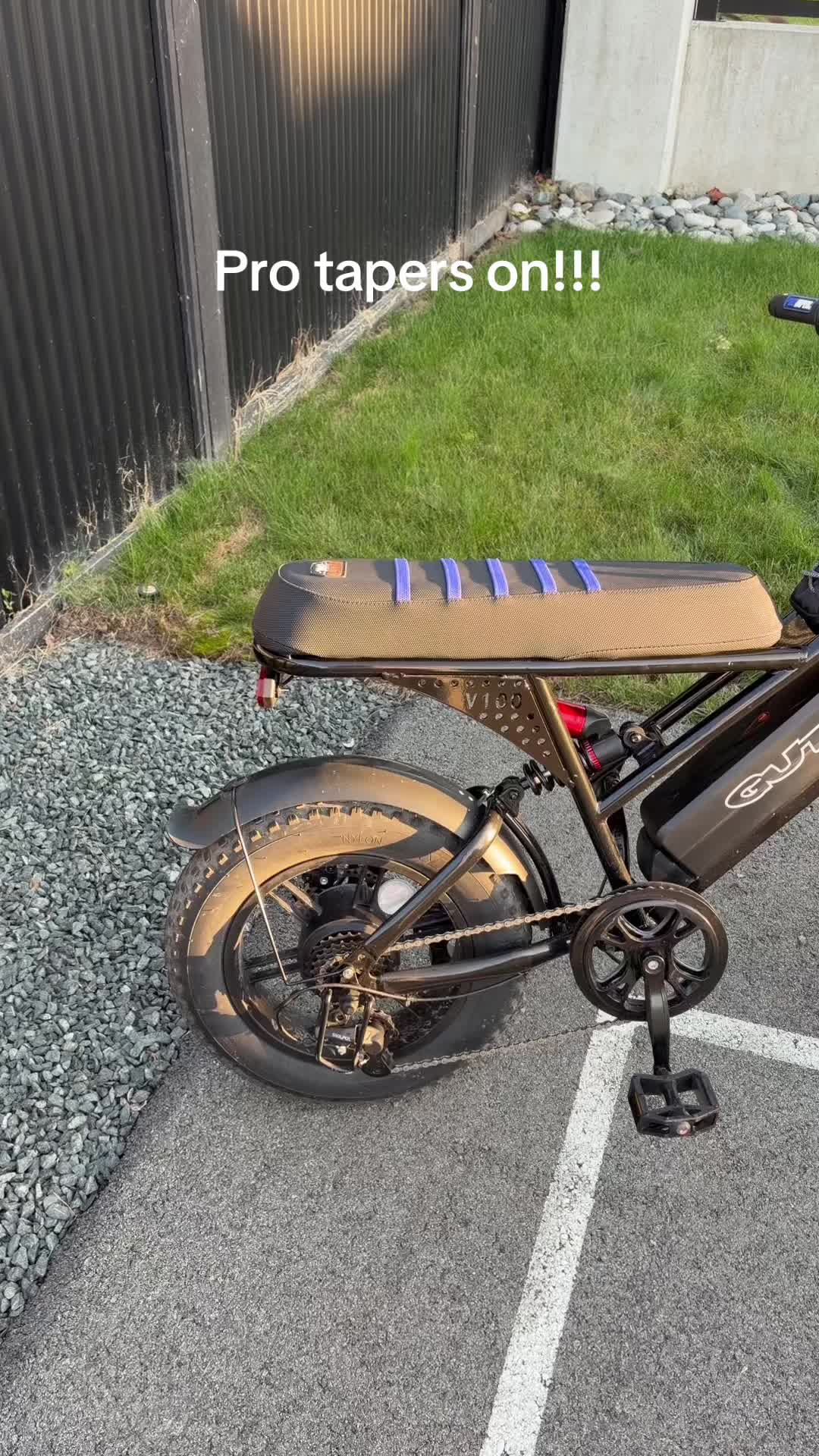 New grips on #protaper #ebikes #cleantok #eskutev100