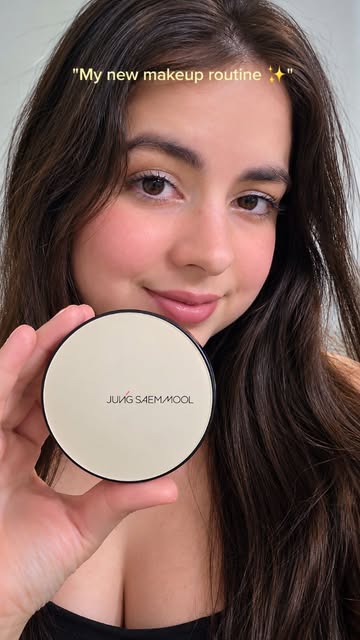 ✨ Trying the JUNG SAEM MOOL Essential Skin Nuder Cushion Foundation! Come apply it with me and see how it looks on my...