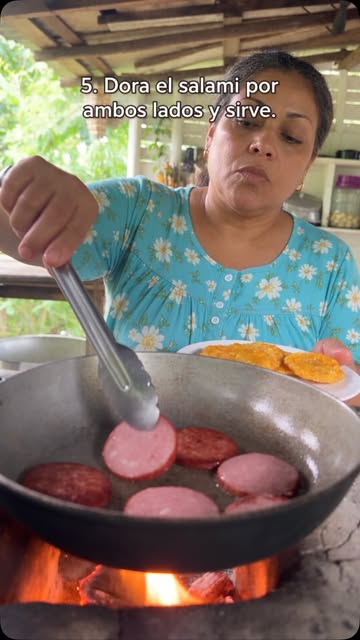 Tostones con Salami #rd #campo