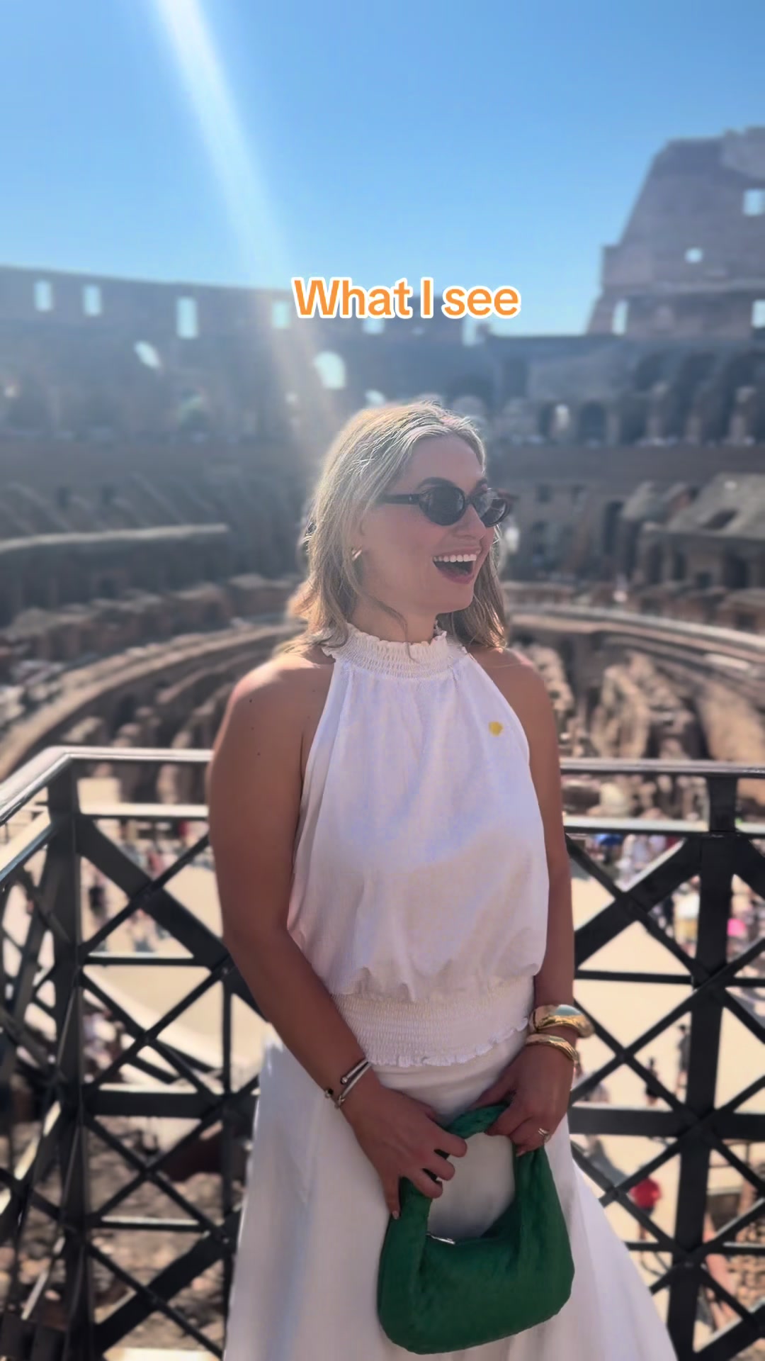 When in Rome💜💚 🇮🇹#lizziemcguiremovie #singtomepaolo #rome #italy