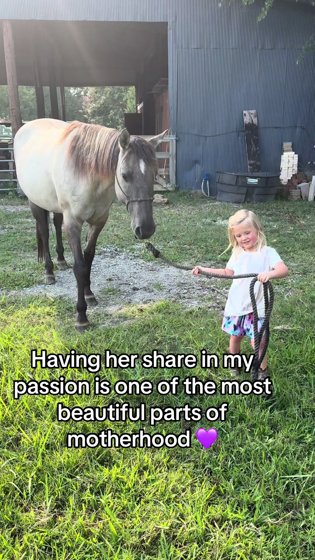 And my sweet horse taking care of my girl 🥹🥹 #horsesoftiktok #horsegirl #fyp
