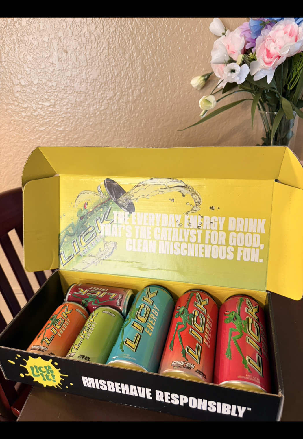 It’s amazing!! @lickenergy #energydrink #lickenergy #foryoupage #viral #trending