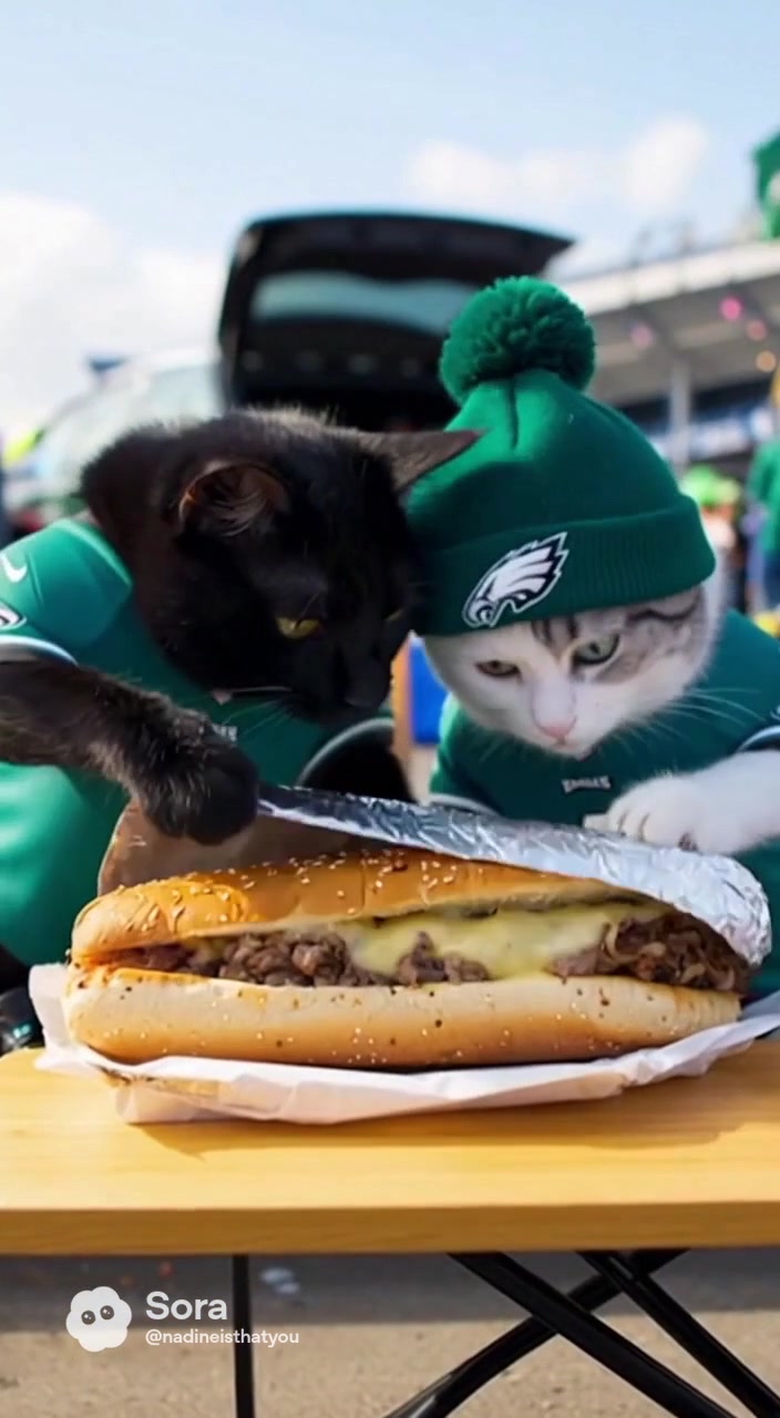 #viral #trending #Eagles #cats #footballtiktok