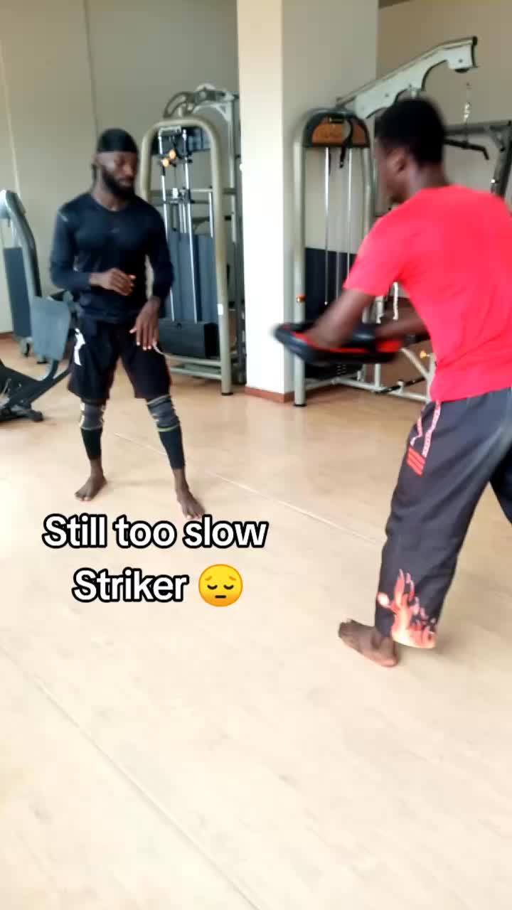 You need to train hard Striker #striker #ghanarecruitment