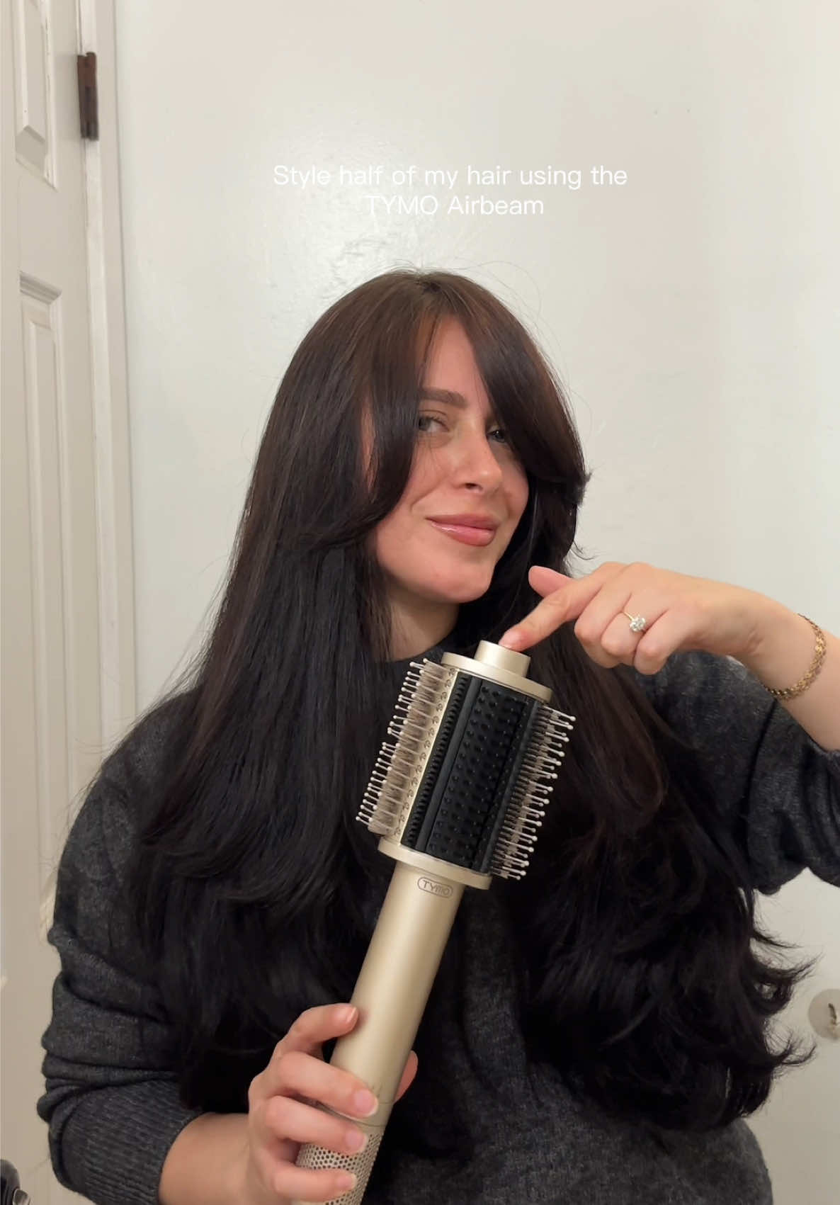 My current favorite hair tool. @TYMO BEAUTY US #tymobeauty #curlstymo #airbrush