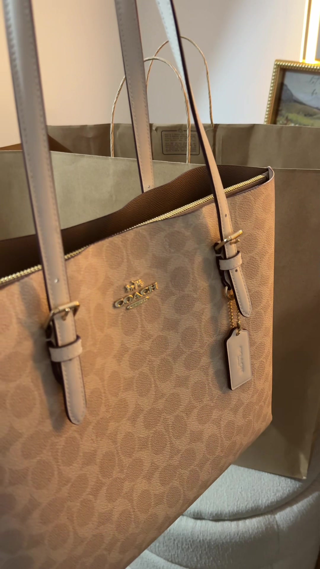 The perfect bag for college✨✨ #coach #coachoutlet #college