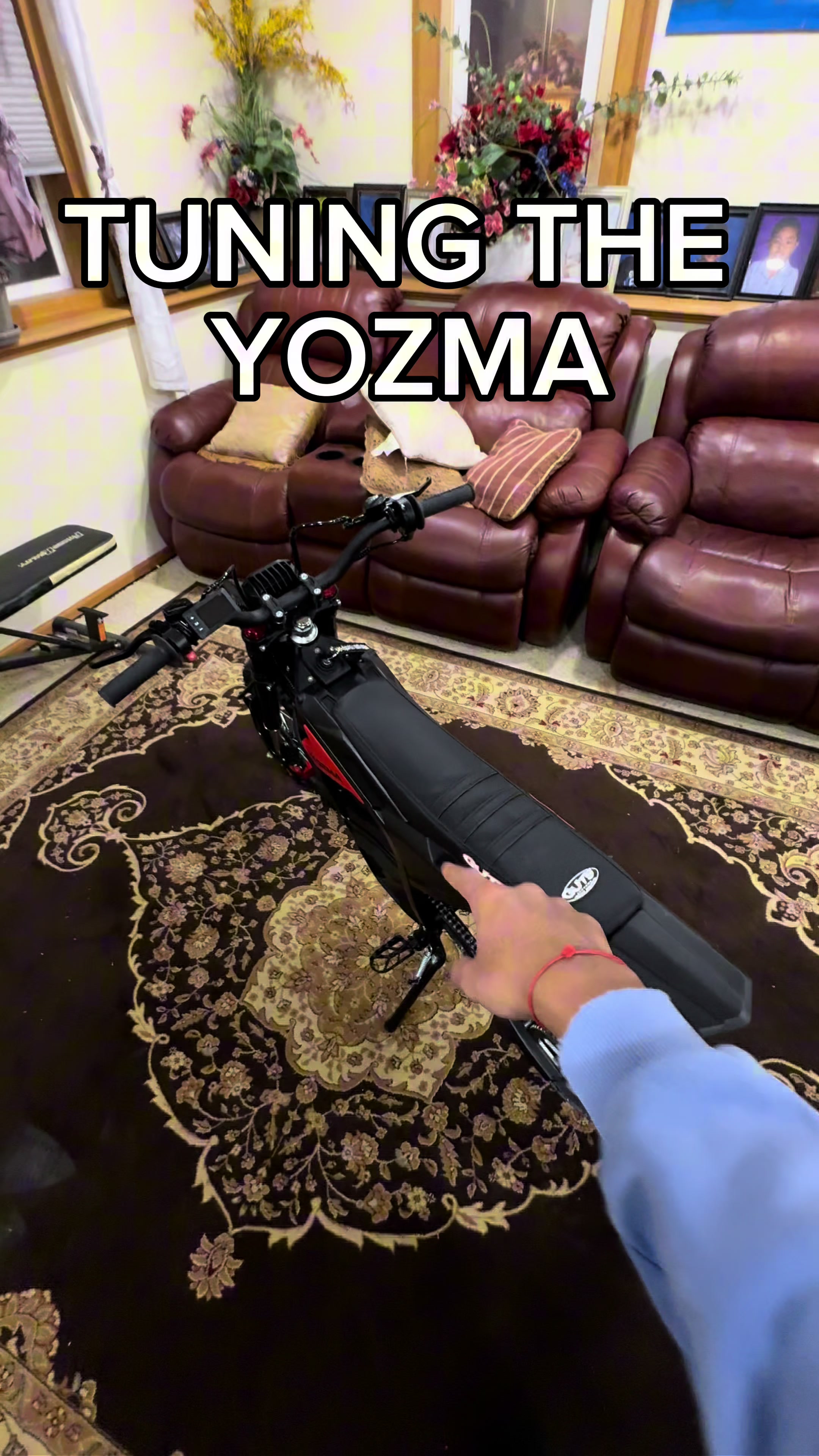 Educational video demonstrating on how others can modify their bikes