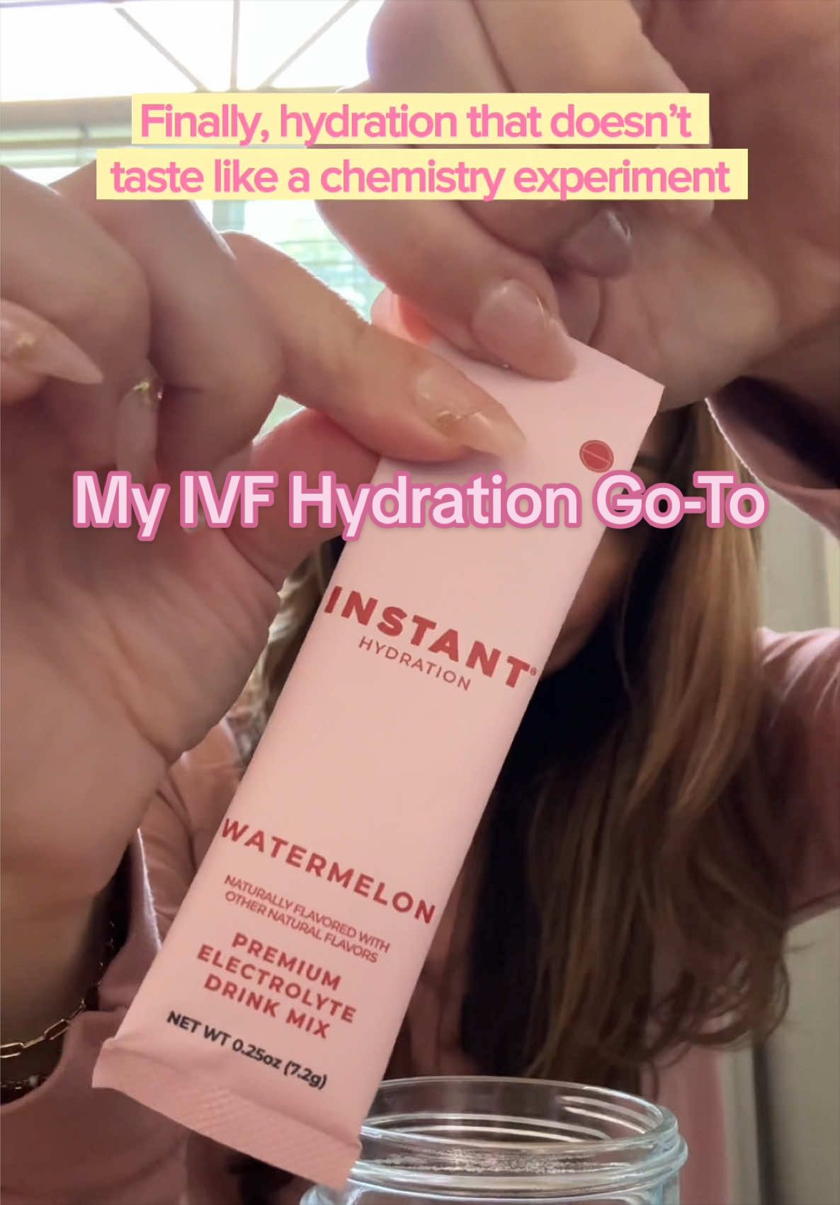 💦 IVF hydration hack 🍉 Between injections, bloating, and the emotional rollercoaster the last thing I needed was an...