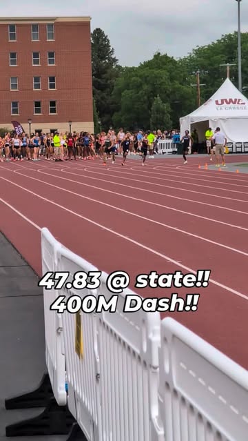 We'll see you in the finals Gabe Olson!! #statetrack #400mdash