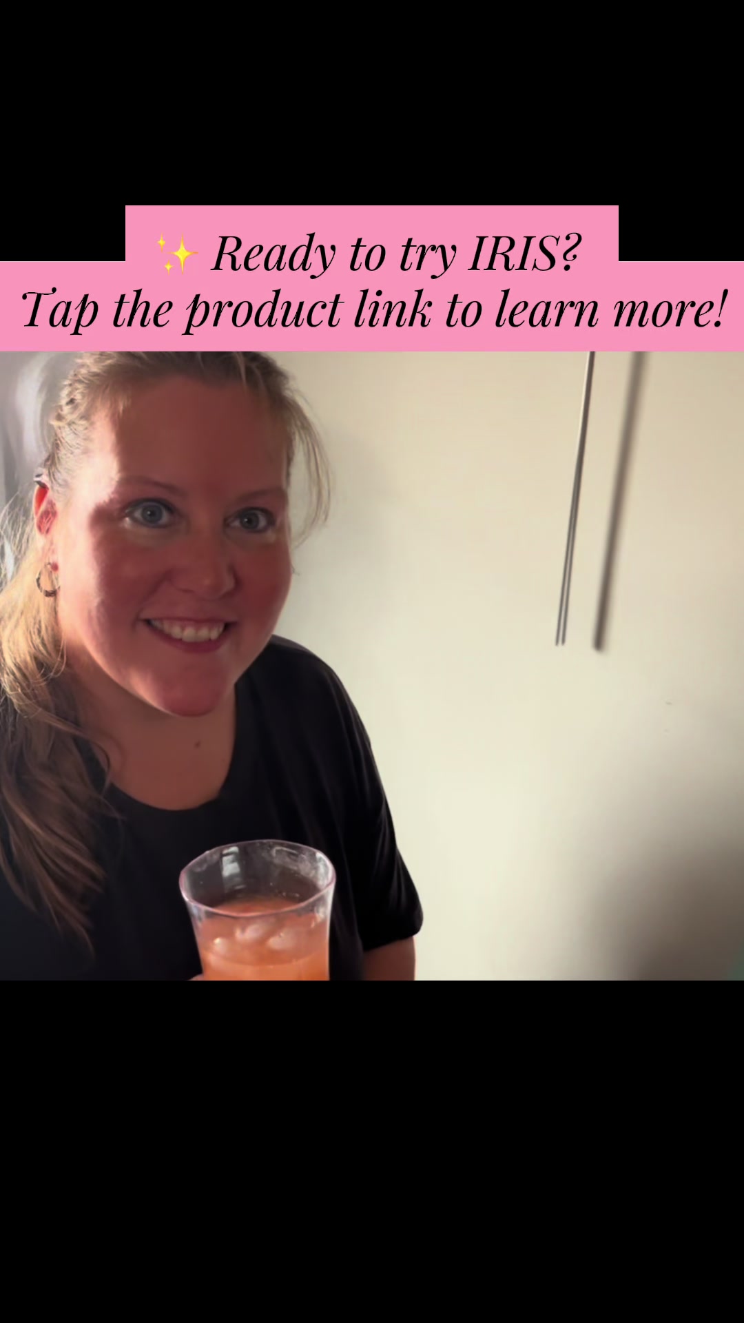 Meet IRIS 💕 Your new daily drink mix! Easy, convenient, and made for women’s wellness routines. With a blend of inos...
