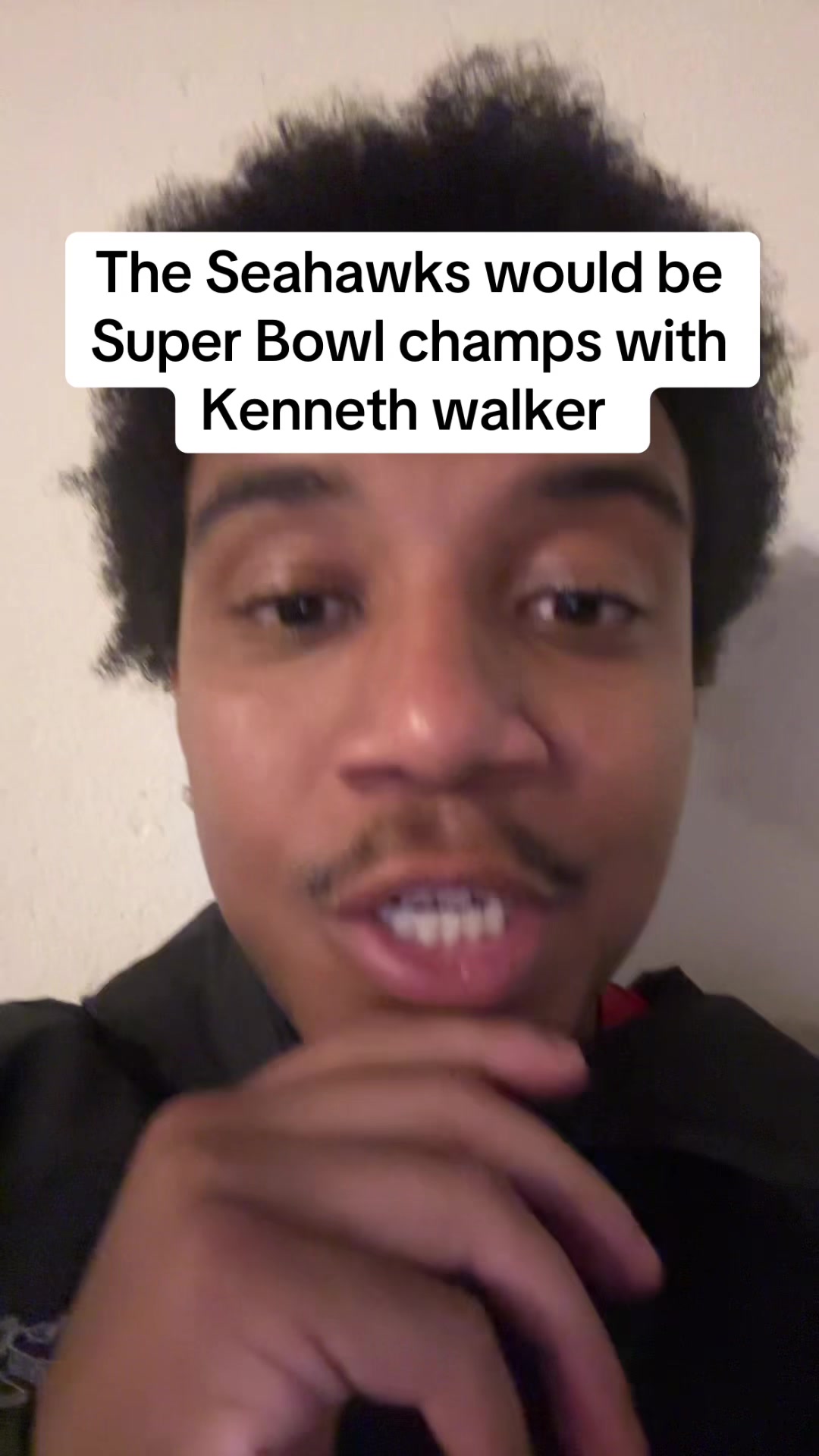 The Seahawks would go crazy with Kenneth walker