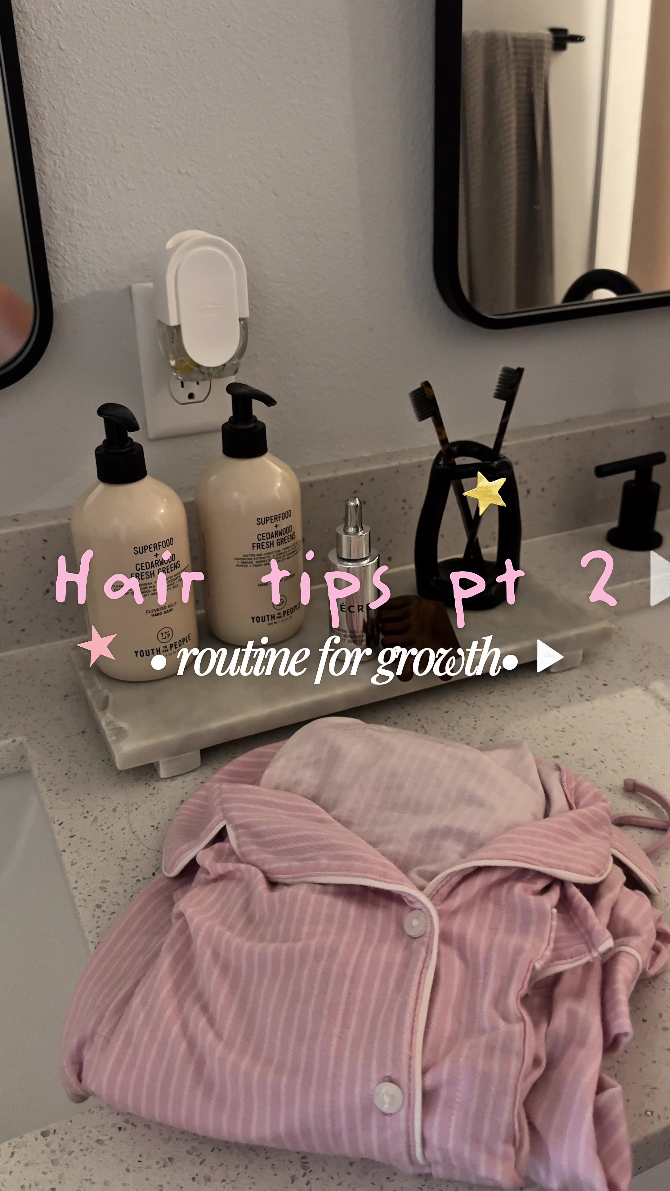 Follow for my hair tips 💗 #hairgrowthtips #hairtips #healthyhairjourney