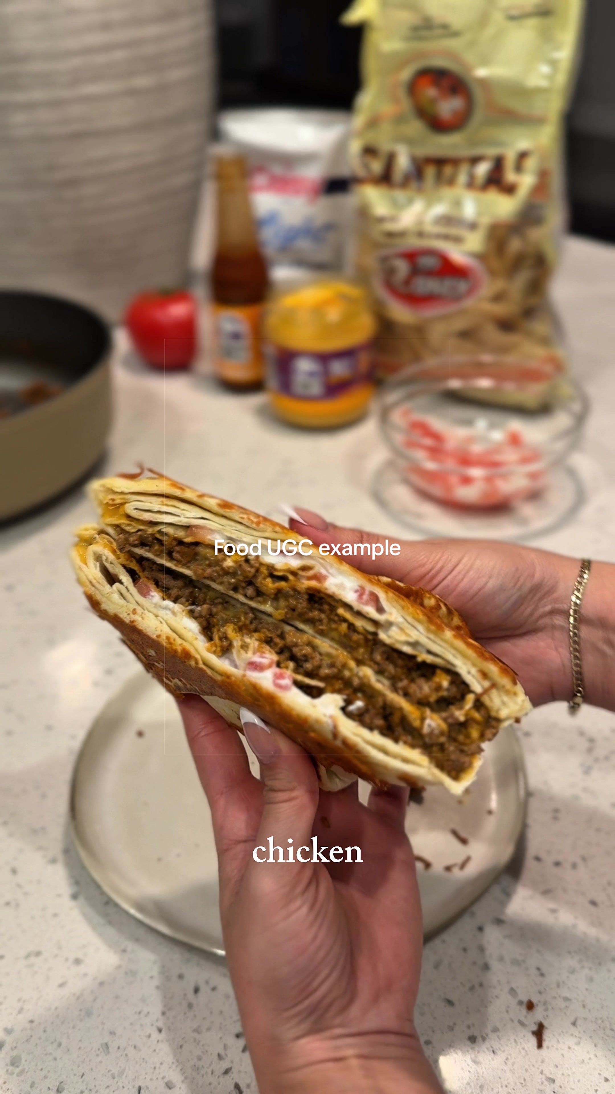 Sooo yummy! Also, UGC example in the food niche 🍔 @tacobell @Publix @Labanderita_aus @Daisy Brand @Carote Brand Store