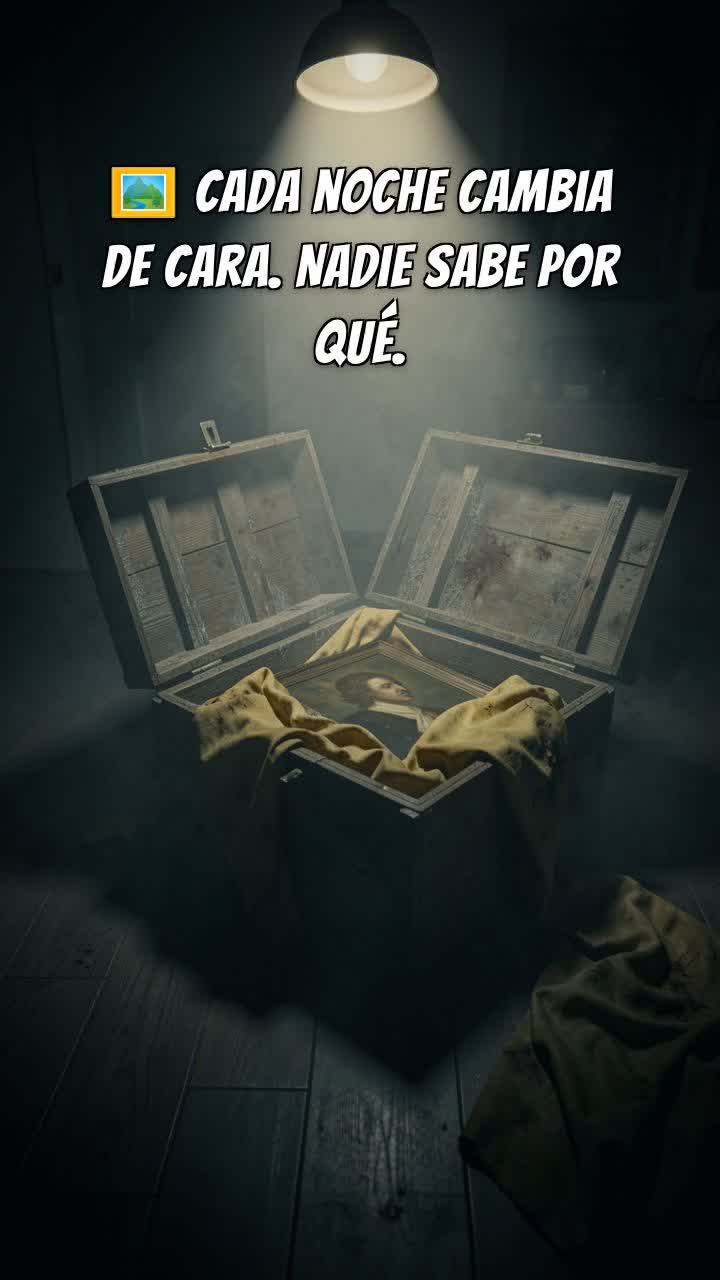 🖼️ Cada noche cambia de cara. Nadie sabe por qué. Un cuadro heredado. Una expresión que nadie pintó. ¿Cuántas noches...