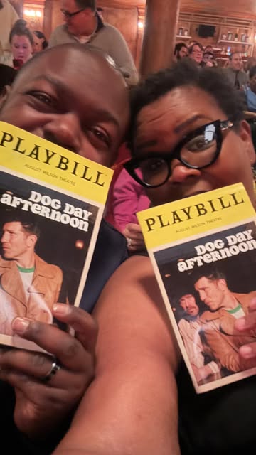 @dogdaybway on broadway with #jonbernthal, Ebon Moss Bachrach, Spencer Garrett, John Ortiz, Paola Lázaro and more— is...
