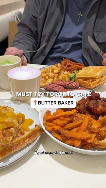 Save this post for the next brunch spot you have to hit up in Toronto 👇🏽 We had the BEST brunch at Butter Baker Dun...