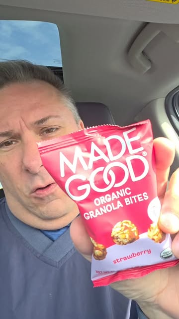 UGC Ad for Made Good Strawberry Granola Bites #ugc #ugcexample #ugccreator #ugcontent #genxugc
