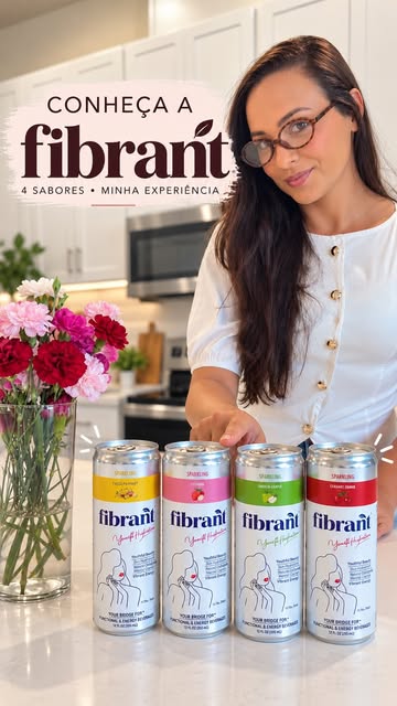 A little boost of energy to brighten my day! ✨🥤 Meet Fibrant — a sparkling drink made to bring a little extra energy...