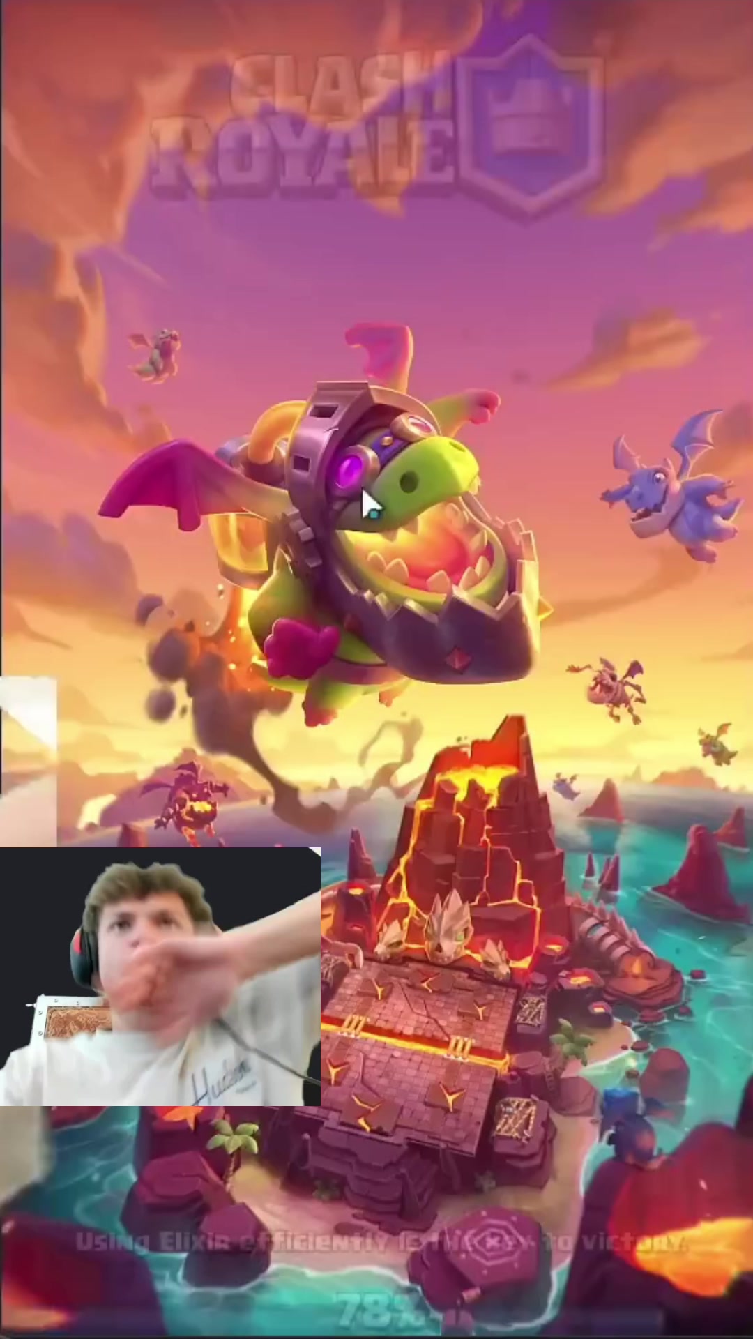Watching this replay like… bro how 😭🔥 #AllEvoDeck #ClashRoyaleReacts #FYP @jynxzi #reelrush
