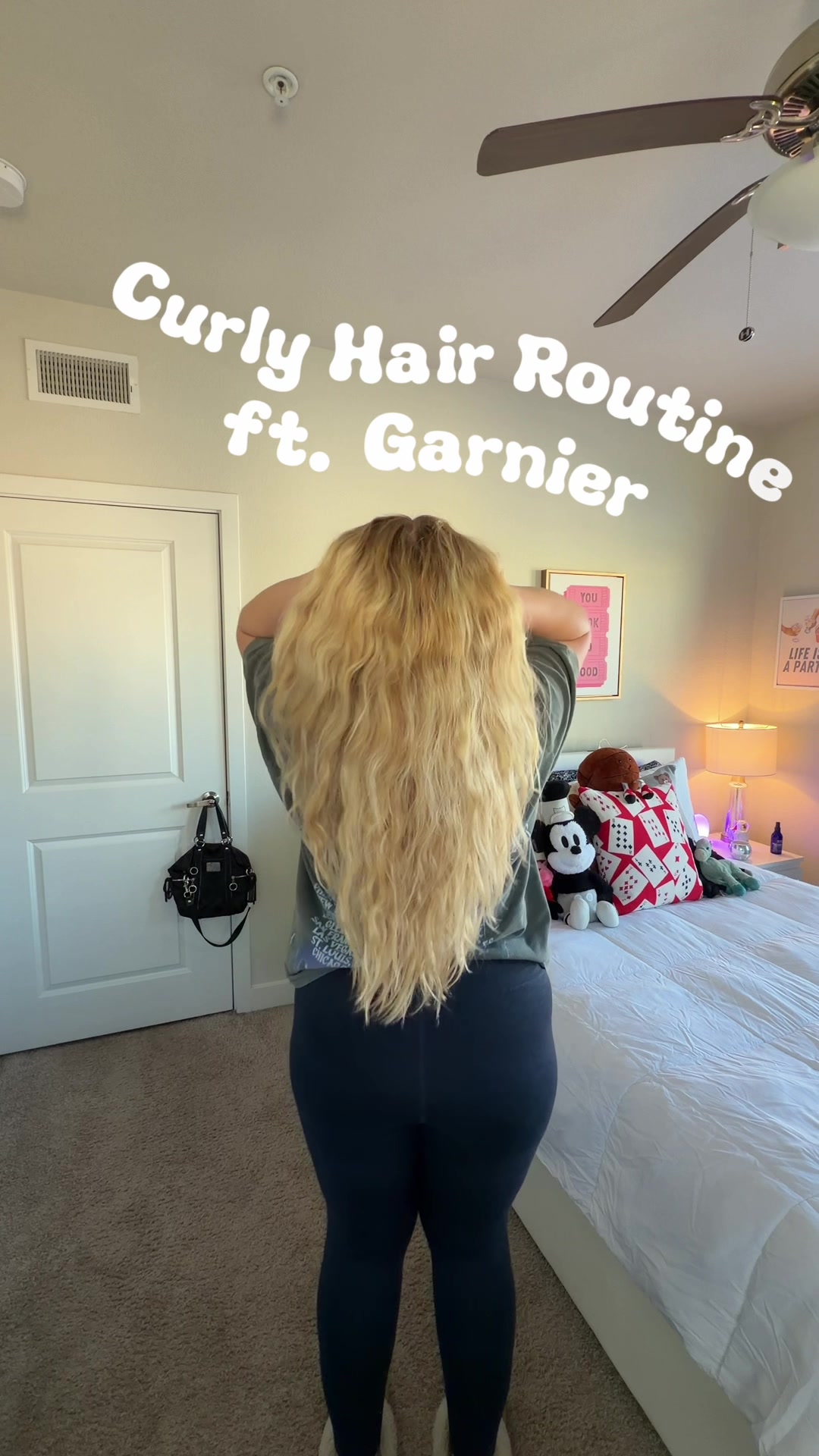 Thank you @Garnier USA for the products ☺️💚 #giftedbygarnier #garnier #hairproducts #fyp #foryou #curlyhair #curlyha...