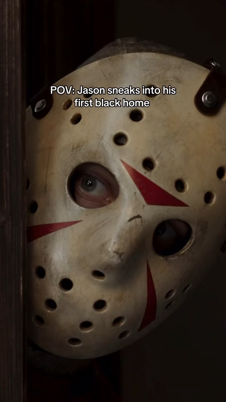 Jason sneaks into his first black house