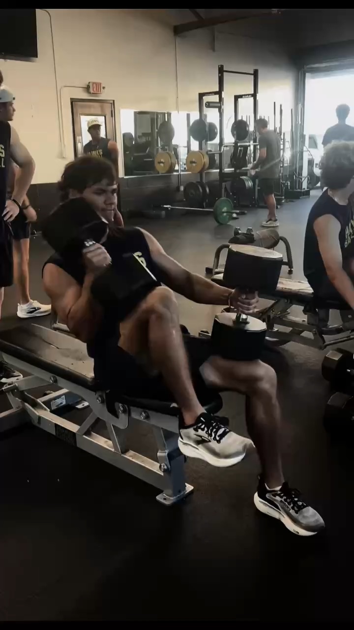 100 pound bench…. Each arm